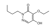 2-butyl-4-ethoxy-5-hydroxypyridazin-3-one Structure