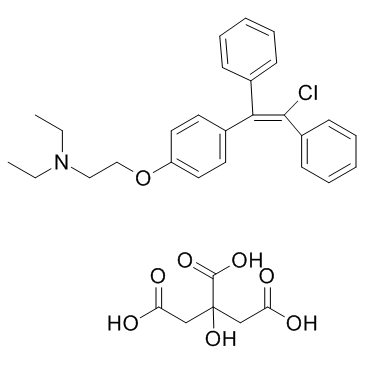 Clomiphene Citrate Structure