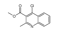 methyl 4-chloro-2-methylquinoline-3-carboxylate Structure
