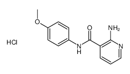 2-amino-N-(4-methoxyphenyl)pyridine-3-carboxamide,hydrochloride Structure