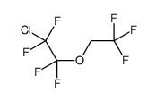 1-chloro-1,1,2,2-tetrafluoro-2-(2,2,2-trifluoroethoxy)ethane结构式