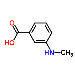 3-(Methylamino)benzoic acid structure