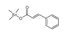 Cinnamic acid trimethyltin(IV) salt Structure