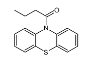 1-phenothiazin-10-ylbutan-1-one结构式