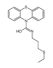 N-(3-ethylsulfanylpropyl)phenothiazine-10-carboxamide Structure