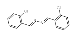 Benzaldehyde,2-chloro-, 2-[(2-chlorophenyl)methylene]hydrazone Structure