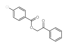 Benzoic acid,4-chloro-, 2-oxo-2-phenylethyl ester picture