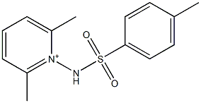[(4-Methylphenyl)sulfonyl](2,6-dimethylpyridinio)amine anion结构式