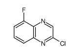 2-chloro-5-fluoroquinoxaline结构式