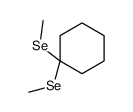 1,1-bis(methylselanyl)cyclohexane结构式