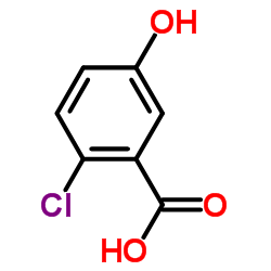2-Chloro-5-hydroxybenzoic acid structure