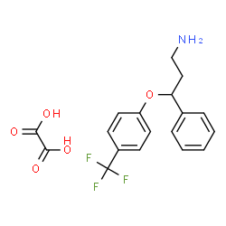 Benzenepropanamine, .gamma.-4-(trifluoromethyl)phenoxy-, ethanedioate picture