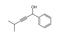 1-phenyl-4-methyl-2-pentyn-1-ol结构式