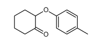 2-(4-methylphenoxy)cyclohexan-1-one Structure