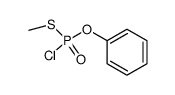 S-methyl O-phenyl phosphorochloridothioate结构式