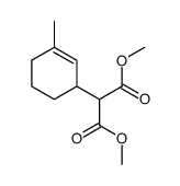 dimethyl 2-(3-methylcyclohex-2-en-1-yl)propanedioate Structure