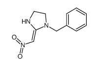 (2E)-1-Benzyl-2-(nitromethylene)imidazolidine Structure