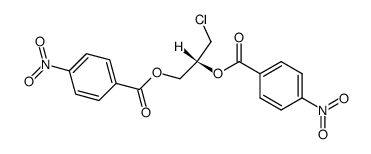 R-Di-4'-nitrobenzoyl-1-chloropropan-2,3-diol结构式