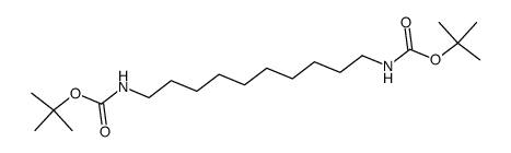 N,N'-di-t-butoxycarbonyl-1,10-diaminodecane结构式