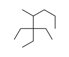 3,3-diethyl-4-methylheptane结构式