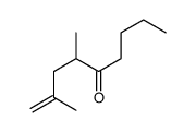 2,4-dimethylnon-1-en-5-one Structure