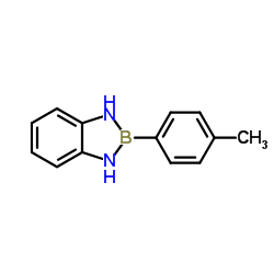 2-p-Tolyl-2,3-dihydro-1H-benzo[1,3,2]diazaborole结构式