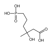 3-hydroxy-3-methyl-6-phosphonohexanoic acid Structure
