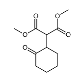 dimethyl 2-(2-oxocyclohexyl)propanedioate结构式