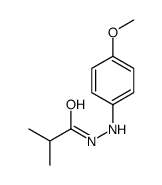 N'-(4-Methoxyphenyl)isobutyrohydrazide structure