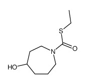 S-ethyl 4-hydroxyazepane-1-carbothioate结构式