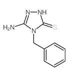 5-amino-4-benzyl-2H-1,2,4-triazole-3-thione structure