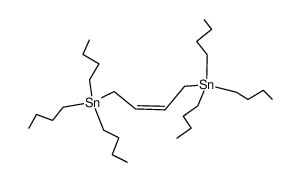 1,4-bis(tributylstannyl)but-2-ene结构式