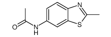 Acetamide, N-(2-methyl-6-benzothiazolyl)- (9CI) picture