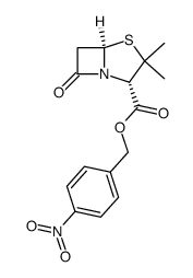penicillanic acid 4-nitro-benzyl ester Structure