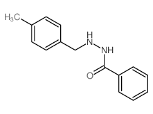 Benzoic acid,2-[(4-methylphenyl)methyl]hydrazide structure
