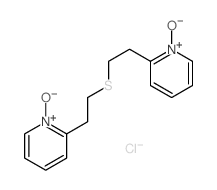 Pyridine,2,2'-(thiodi-2,1-ethanediyl)bis-, 1,1'-dioxide, dihydrochloride (9CI)结构式
