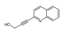 3-quinolin-2-ylprop-2-yn-1-ol结构式