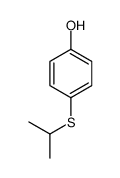 4-propan-2-ylsulfanylphenol结构式