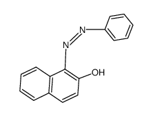 cis-1-Phenylazo-2-naphthol结构式