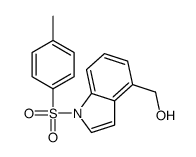 [1-(4-methylphenyl)sulfonylindol-4-yl]methanol Structure