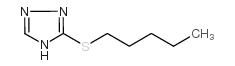 3-(戊基硫代)-4H-1,2,4-噻唑结构式