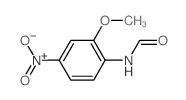 Formamide,N-(2-methoxy-4-nitrophenyl)- Structure