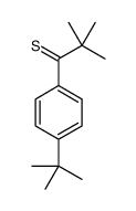 4-tert-Butyl-1(1-thioxo-2,2-dimethyl-propyl)-benzene structure