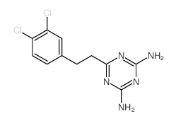 6-[2-(3,4-dichlorophenyl)ethyl]-1,3,5-triazine-2,4-diamine picture