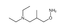 1-Propanamine,3-(aminooxy)-N,N-diethyl-2-methyl-(9CI)结构式