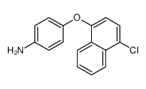 4-(4-chloronaphthalen-1-yl)oxyaniline Structure