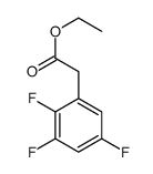 ethyl 2-(2,3,5-trifluorophenyl)acetate结构式