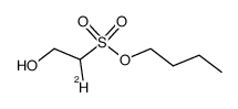 butyl 2-hydroxyethane-1-sulfonate-1-d Structure