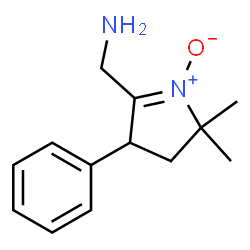 2H-Pyrrole-5-methanamine,3,4-dihydro-2,2-dimethyl-4-phenyl-,1-oxide(9CI) structure