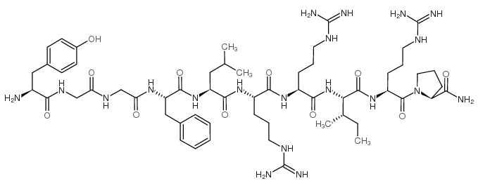 DYNORPHIN A (1-10) AMIDE结构式